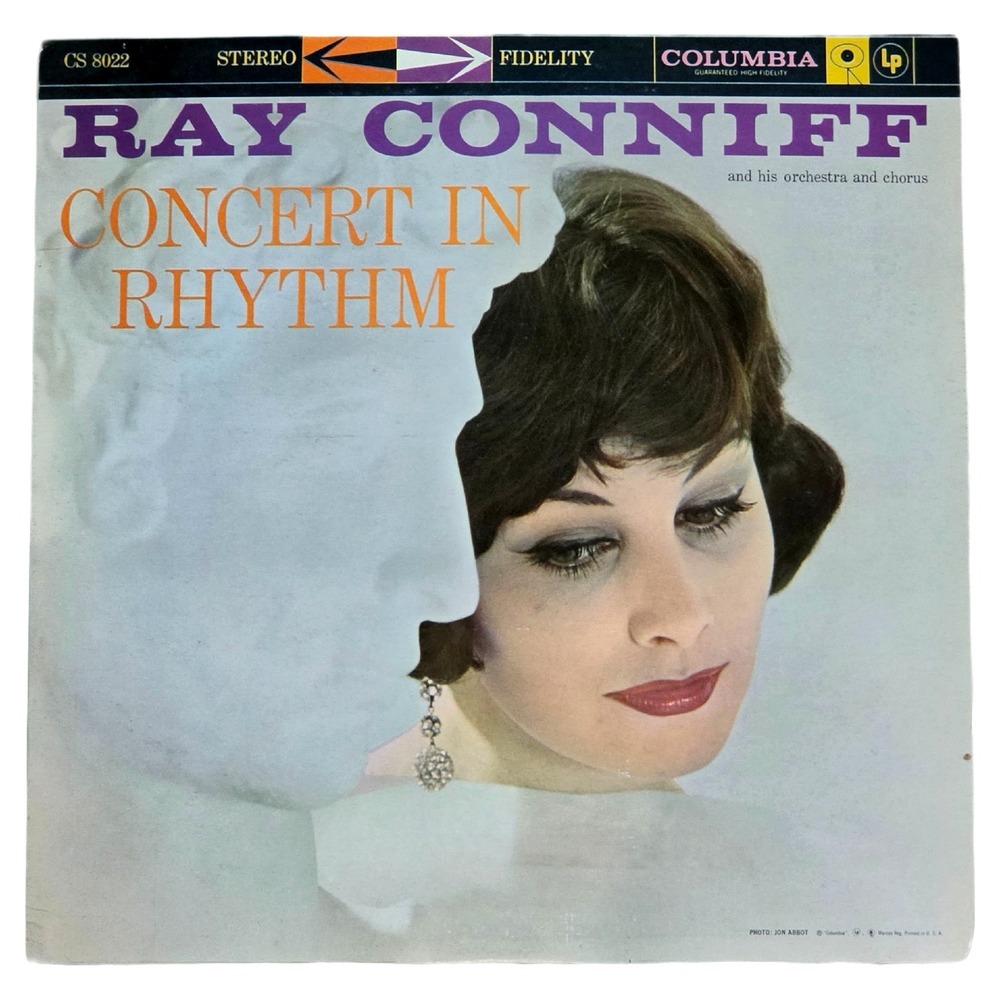 Ray Conniff Concert In Rhythm Vinyl LP‎ 12in Columbia CS 8022 Vintage Record